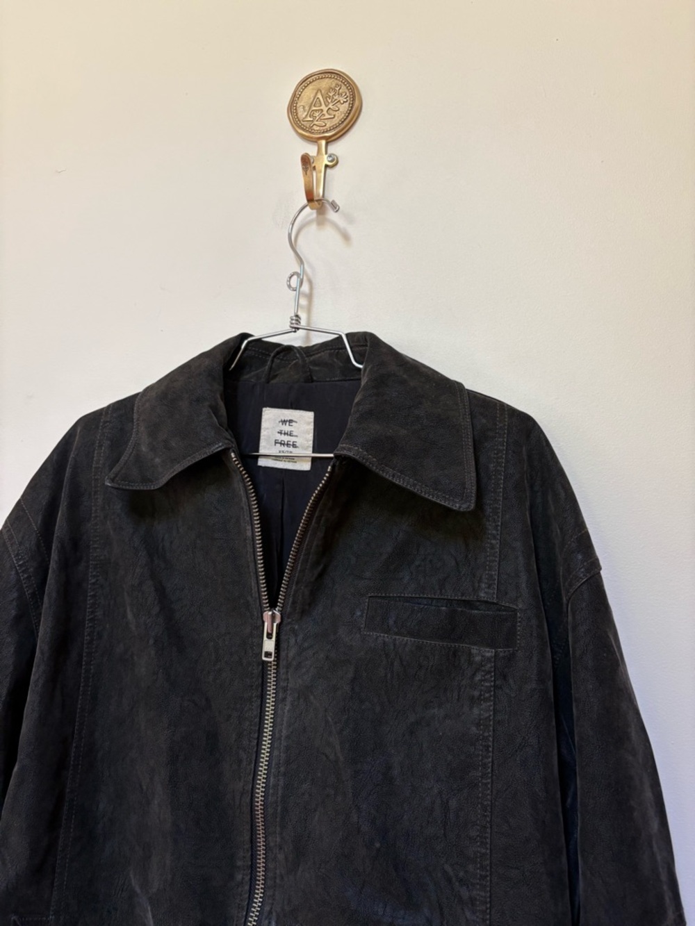 NWOT Free People We The Free Sloane Vegan Suede Jacket Size XS - Picture 10 of 16